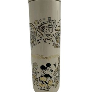Disney World Beige Travel Tumbler